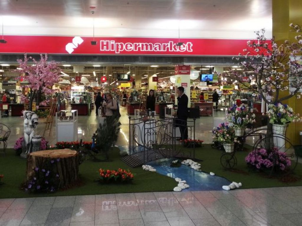 Shopping center Supernova Ljubljana 2015