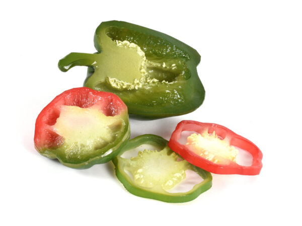 Paprika rezine v pvc vrečki sortirano plastika