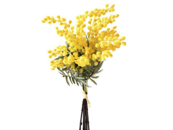 Mimoza pick 40cm x 5kos rumena svila