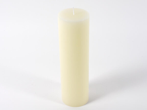 Sveča pillar dia9xh30cm krem vosek