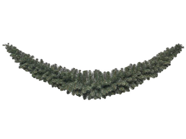 girlanda zelena plastika