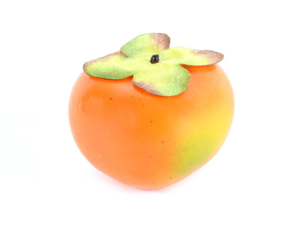Kaki persimon 6x6x5cm oranžna stiropor