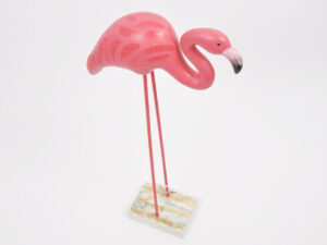 flamingo 25x8.5x48cm roza les