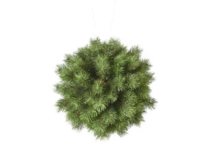 Smrečje krogla dia25cm zelena plastika
