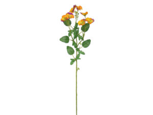 Mačeha vejica 69cm rumena svila