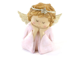 Angel roza polirezina