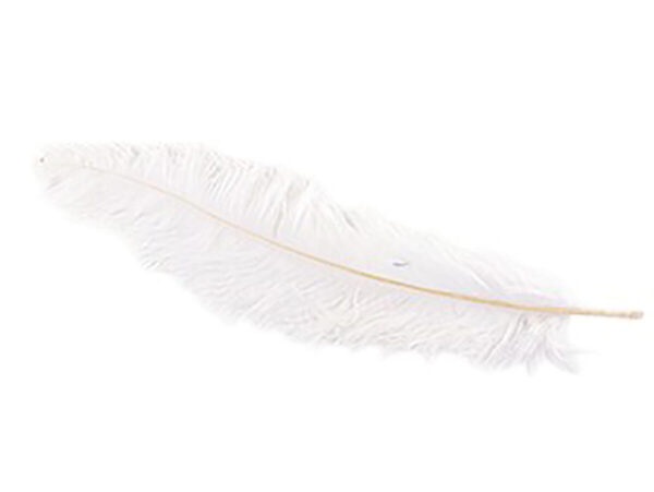Perje marabou bela perje