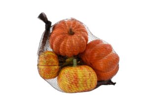 Buče v vrečki /5kos oranžna plastika